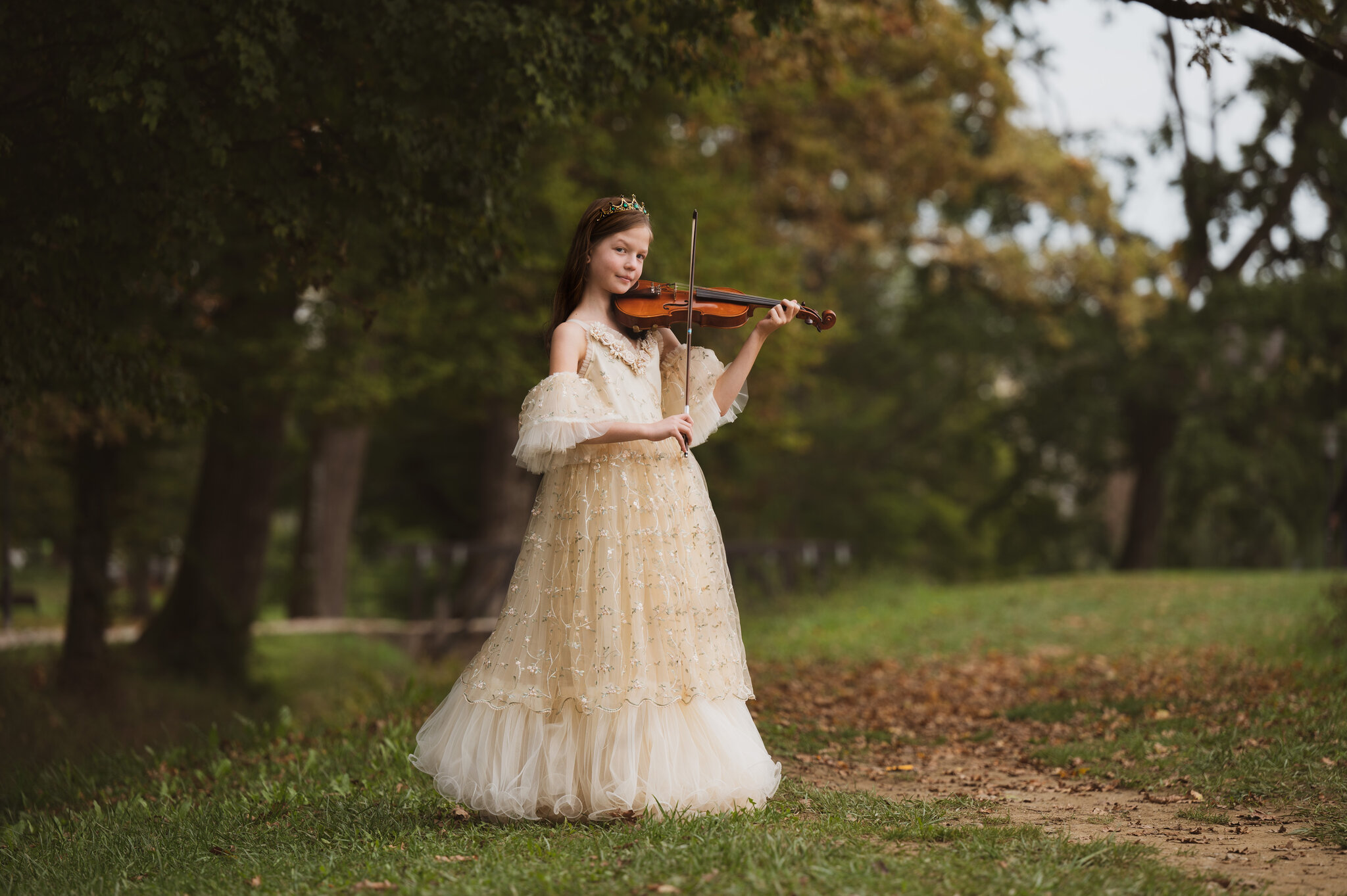 djevojčica s violinom